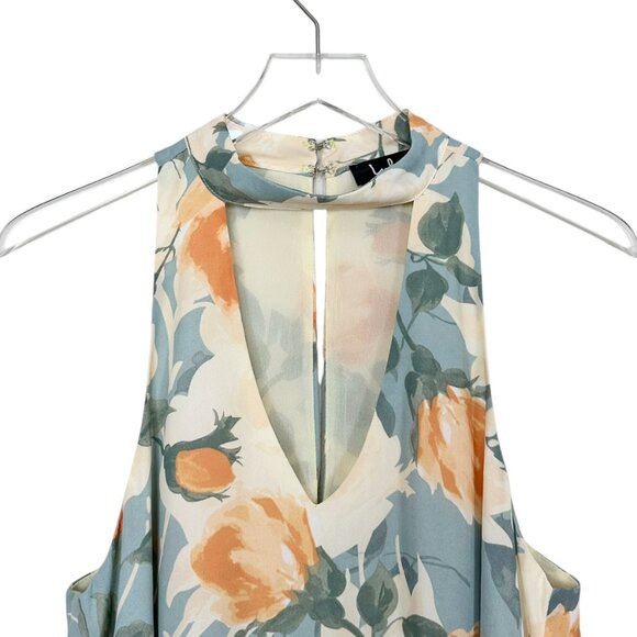 Lulu’s | Part of Your World Dusty Sage Floral Print Dress - Picture 3 of 10